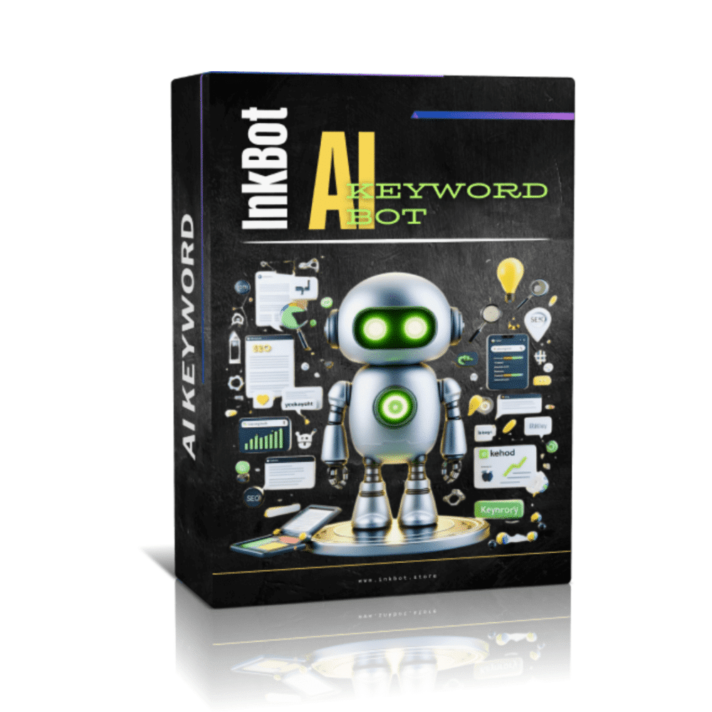 InkBot AI Keyword Bot Product Box