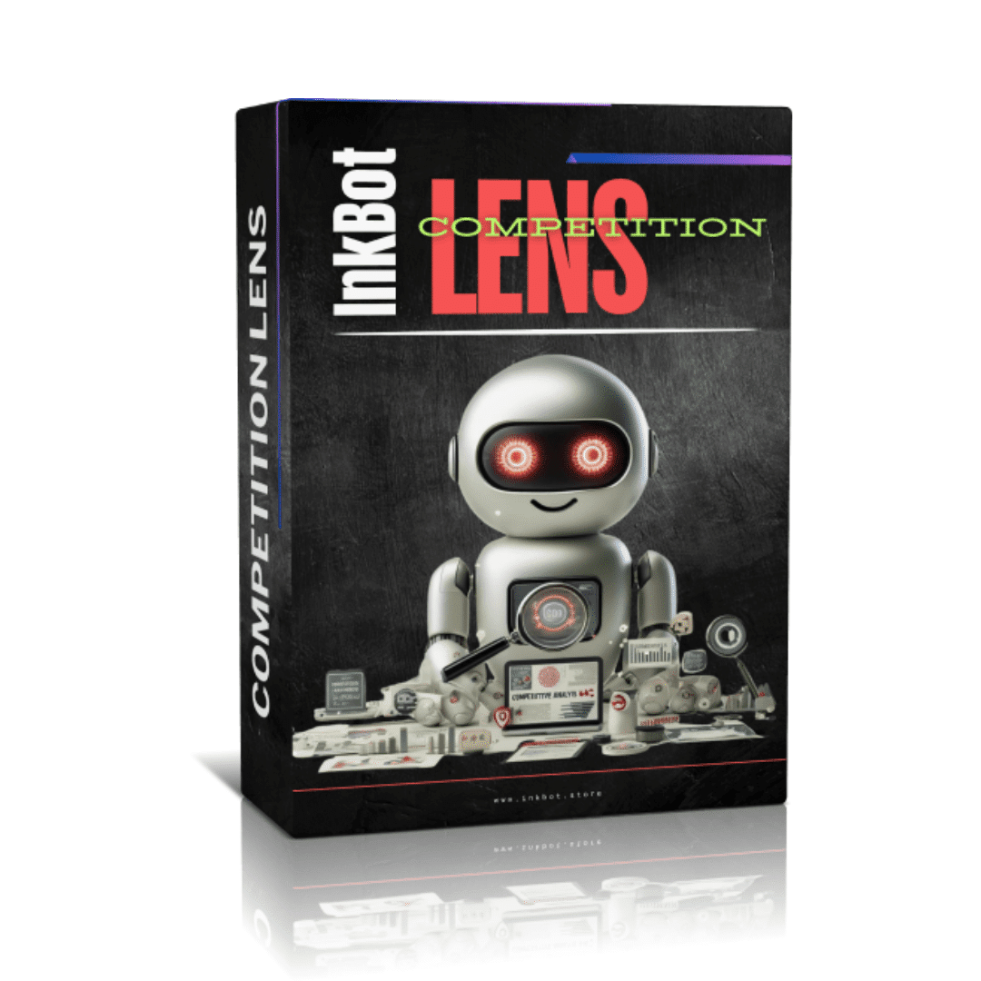 InkBot Competition Lens Product Box