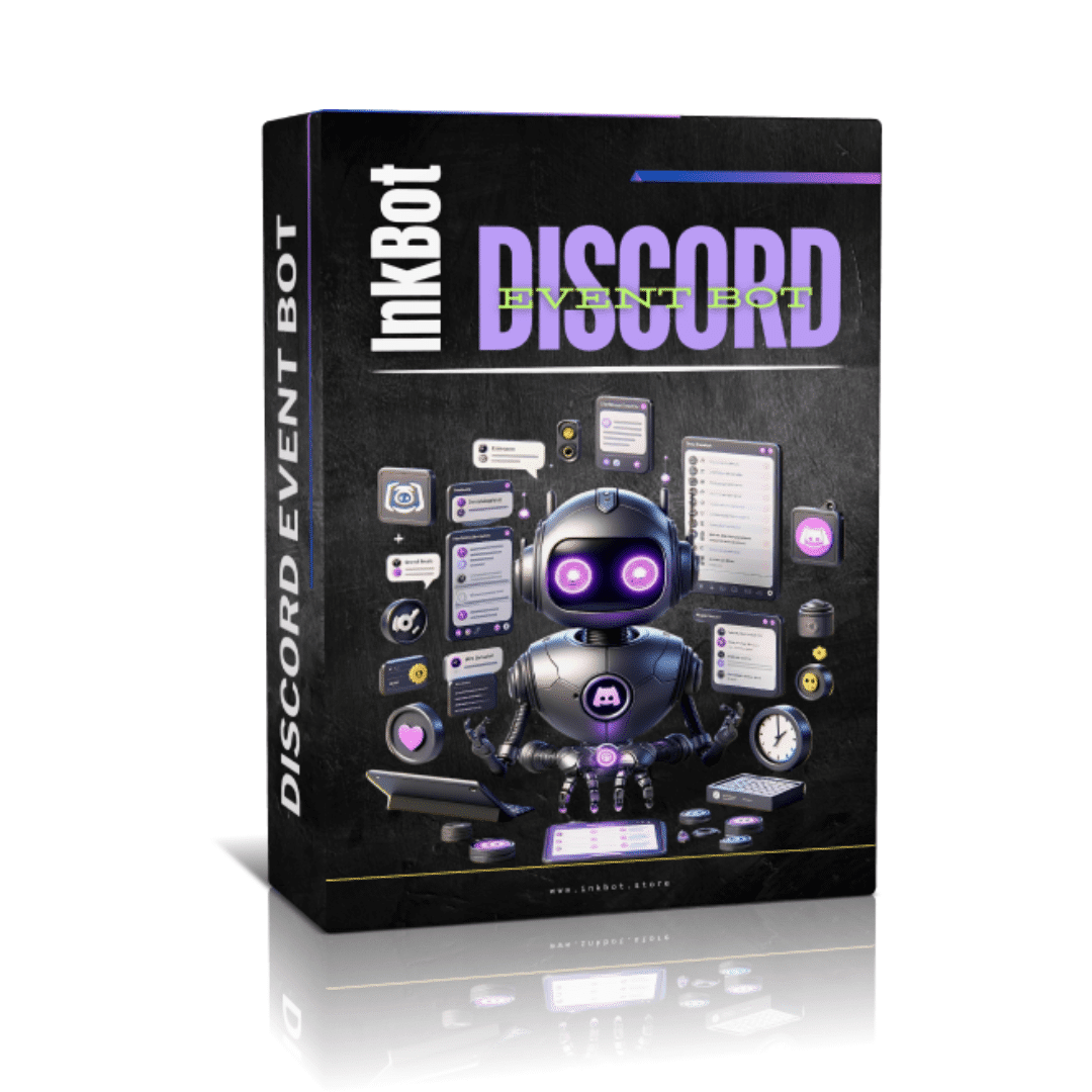 InkBot Discord Event Bot Product Box