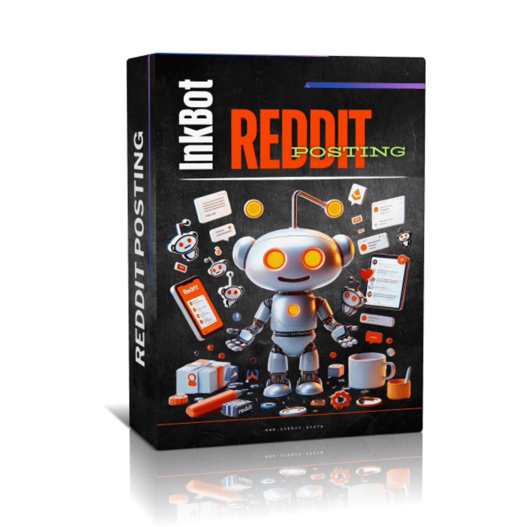 InkBot Reddit Posting Product Box