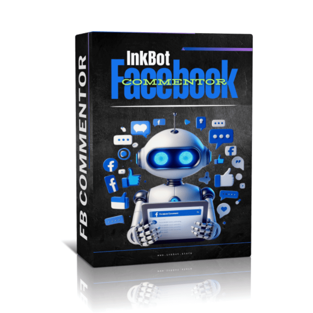 InkBot Facebook Commentor Product Box