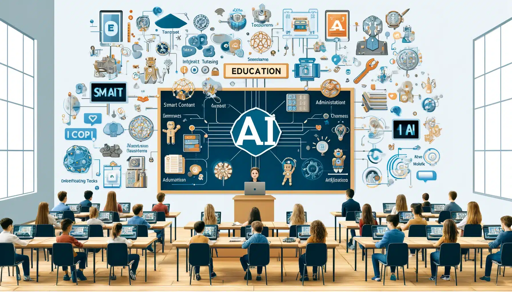 AI education tools in the classroom