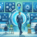 Alt text: "A solopreneur using AI automation tools on a laptop to enhance business operations, showcasing the impact of technology on marketing and productivity efficiency."2024-11-21T04:38:24.715Z.png