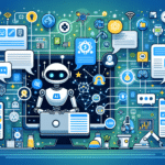 Image showing AI chatbots for Discord interacting with users in a lively server, illustrating market growth and business uses.